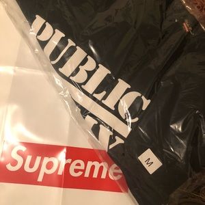 Supreme x public enemy crewneck